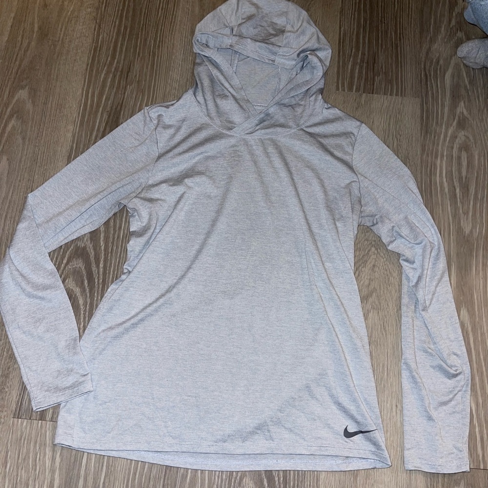 hooded nike top